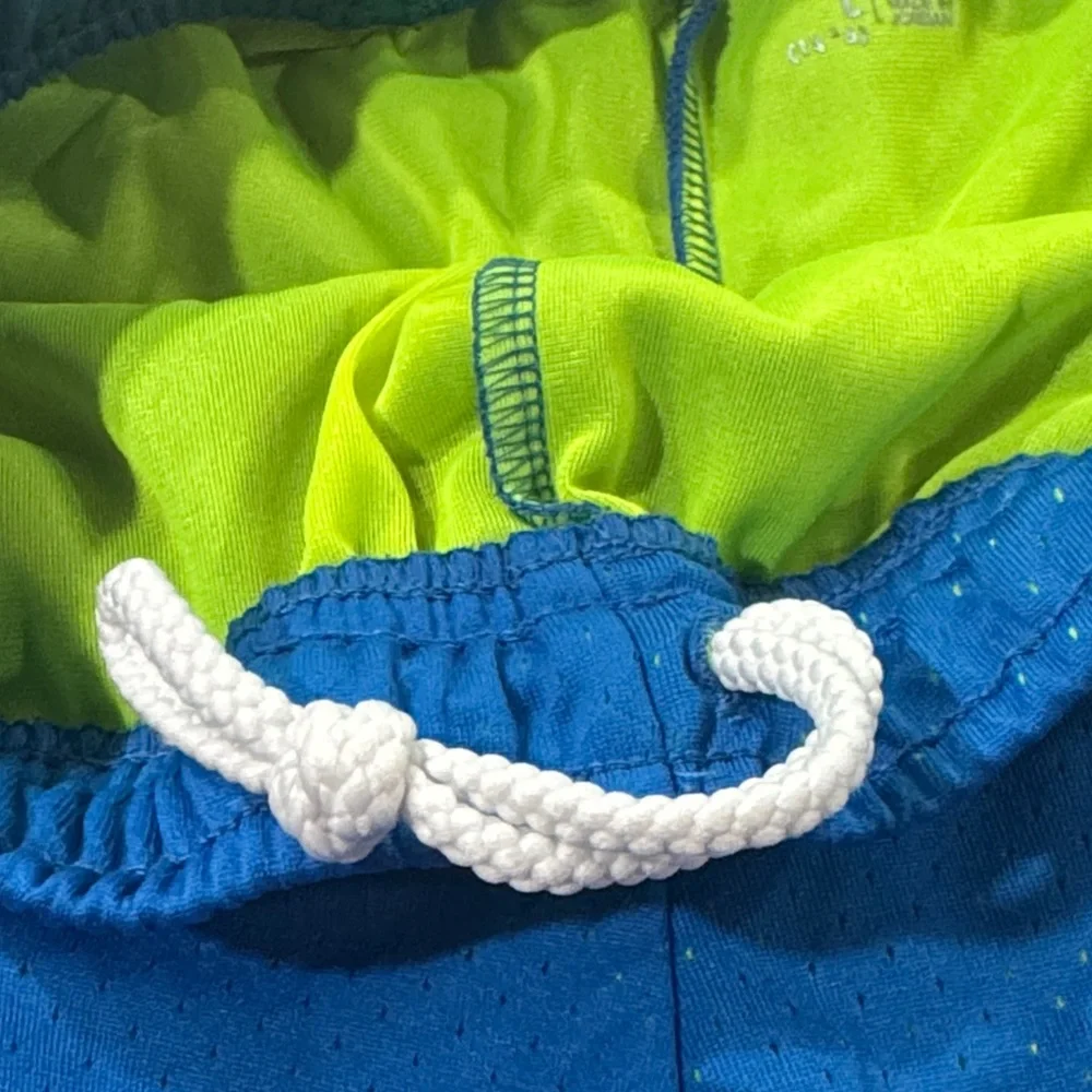 BCG Boys Bright Blue Mesh Athletic Shorts